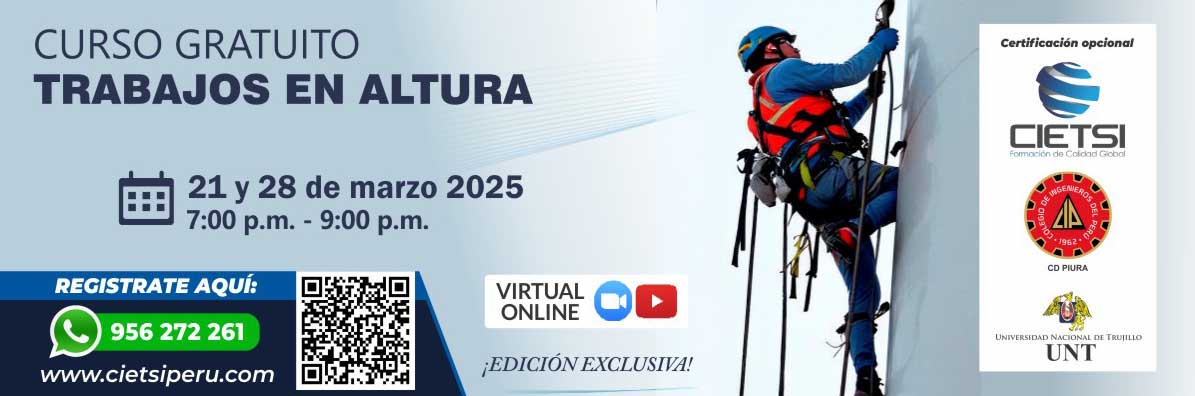 curso gratuito de trabajos en altura 2025